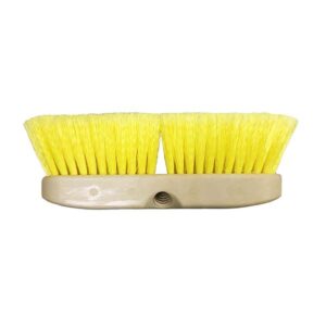 10 in Flag Tipped Polystyrene Brush - Yellow Bristles