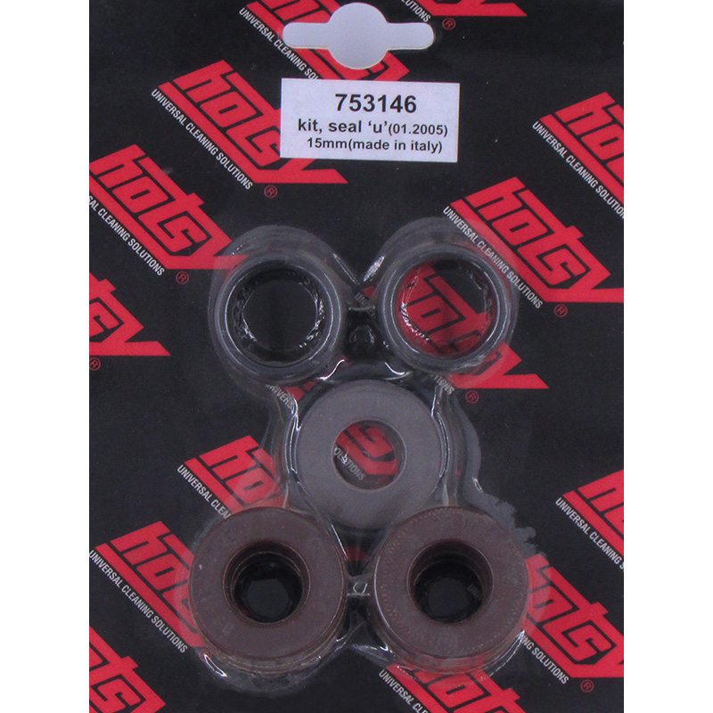 Hotsy Pump Seal Kit, U Seal, 15mm