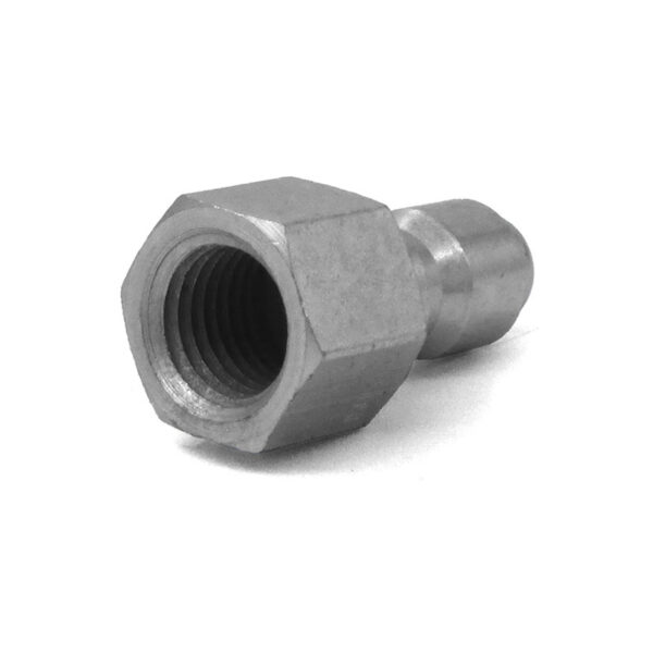 Foster 1/4" FPT x Quick Coupler Nipple, Stainless Steel - 8.709-488.0