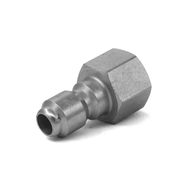 Foster 1/4" Quick Coupler Nipple x FPT, Stainless Steel - 8.709-488.0