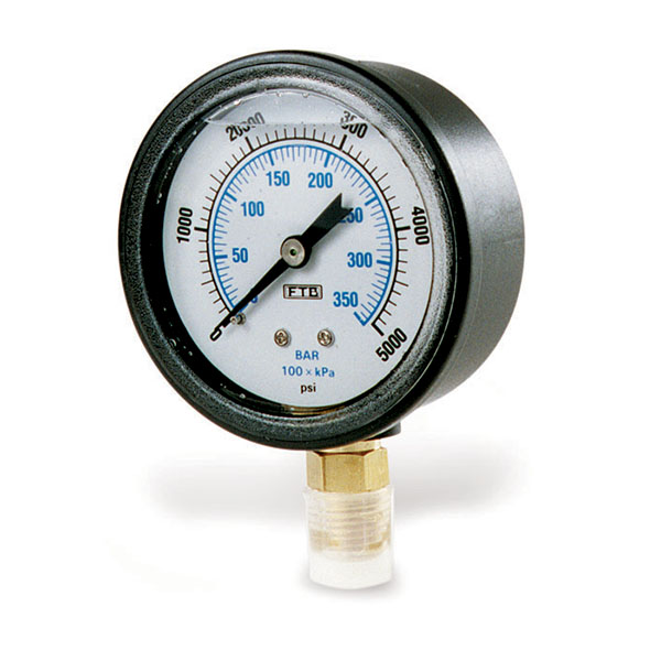 Corrosion Resistant Pressure Gauge with ABS Casing