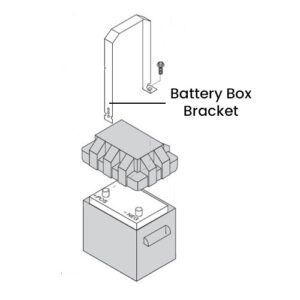 Battery Box Bracket Diagram - 8.912-043.0