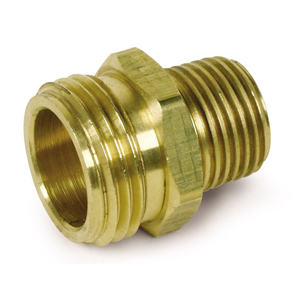 Brass MGH x MPT Solid Fitting