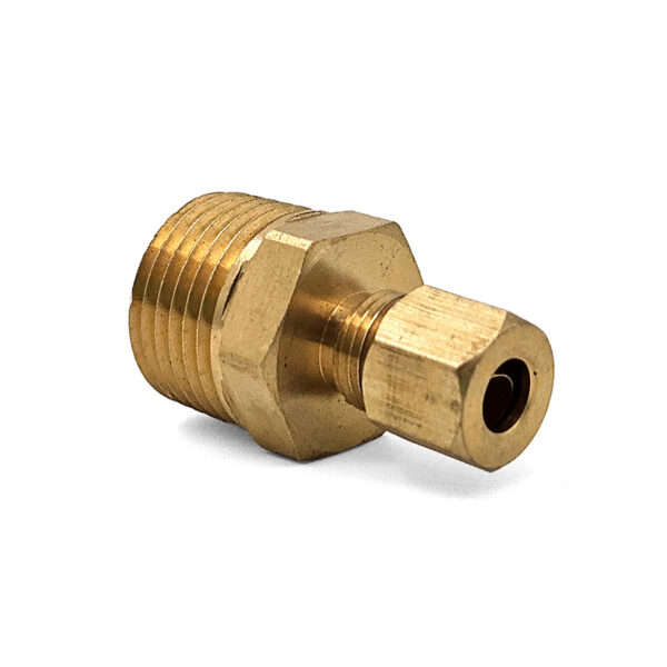 Adapter, 1/4" Compression x 1/2" MNPT