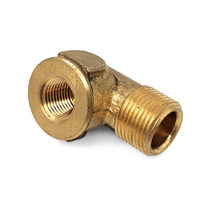 Gomito Strada 90&deg; In Ferro Malleabile Zincato 3/8 NPT &ndash; Maschio-Femmina