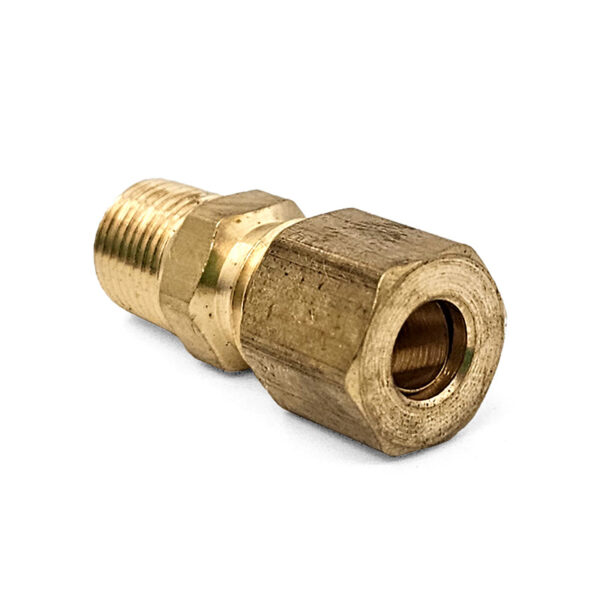 Adapter, 1/4" Compression x 1/8" MNPT