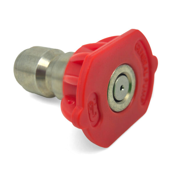 General Pump Q-Style Quick Connect Nozzle, 0 Degree Red