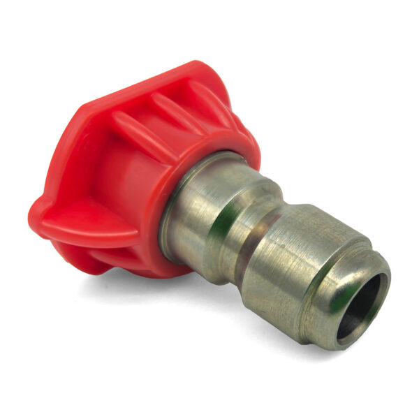 General Pump Q-Style Quick Connect Nozzle, 0 Degree Red - Image 2
