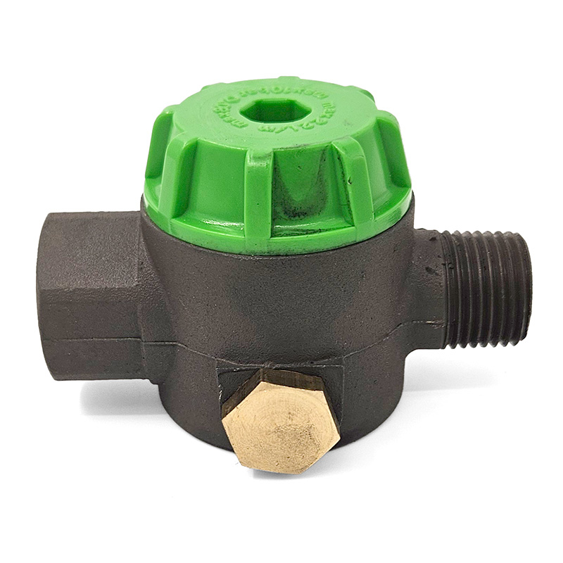 Green Cap In-Line Filter, 1/2" FPT x 1/2" MPT 40-Mesh
