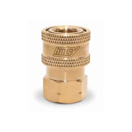 Hotsy 1/4 in FPT x 1/4 in Quick Coupler, Brass - 4000 PSI