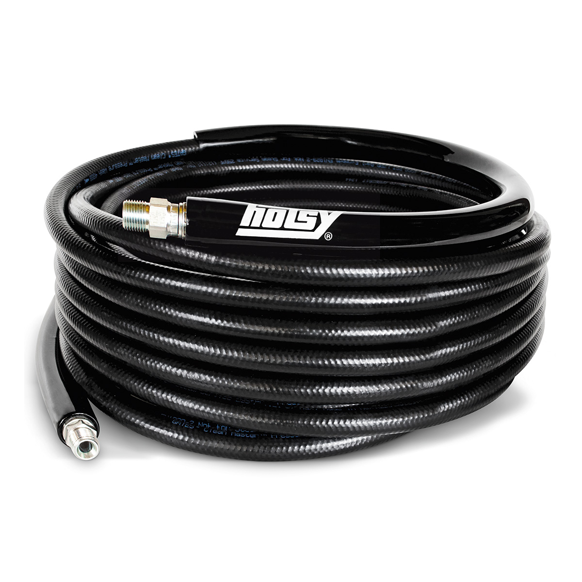 Hotsy Pressure Washer Hose, 75 ft. x 3/8", 4000 PSI 1-Wire, SWxSW