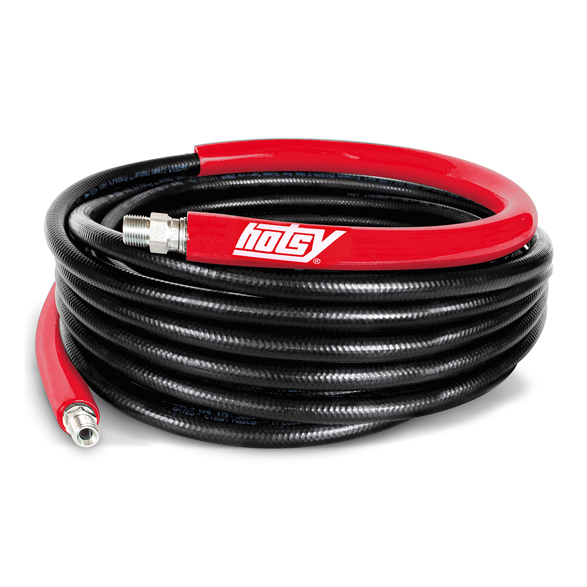 Hotsy Pressure Washer Hose, 1/2" ID, 5000 PSI 2-Wire, SWxSO - Image 3