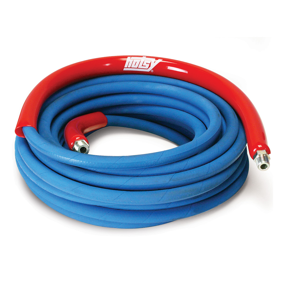 Hotsy Non-Marking Pressure Washer Hose, 3/8" ID 4500 PSI 2-Wire, SWxSW