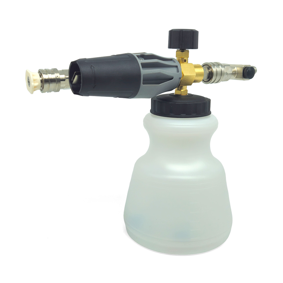 Foam Cannon, 1L Tank & Dual QC Switcher
