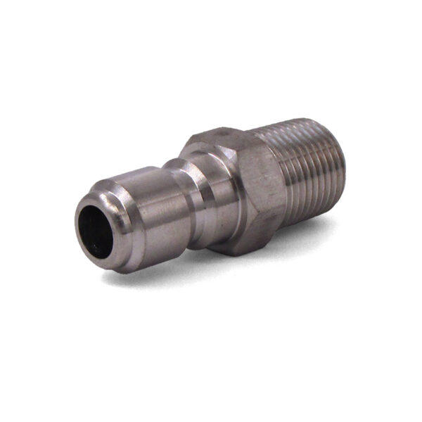 Quick Coupler Nipple, 1/2" MPT 6000 PSI Stainless Steel Legacy