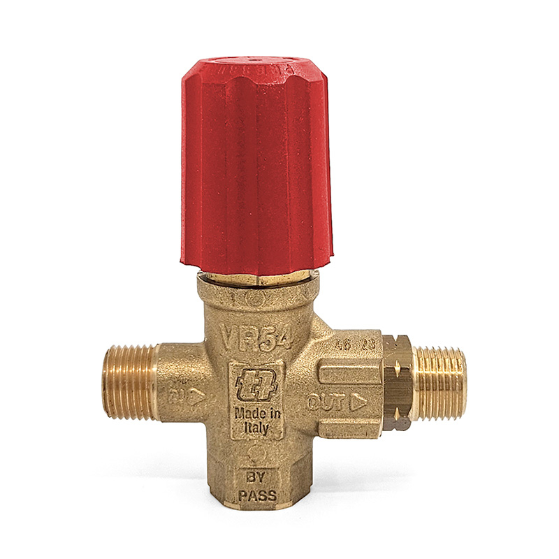 Mecline VR54 Unloader Valve, Red, 2900 PSI 8.0 GPM