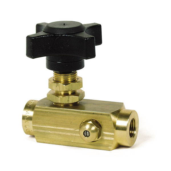1/4 in FPT Series 28 Flow Control Valve with Locking Adjustment - 4000 PSI