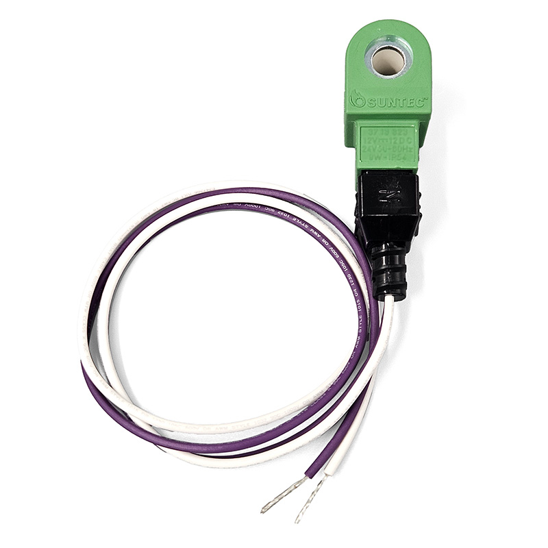 Suntec 12-24V Fuel Solenoid Coil & Cord - 8.900-080.0