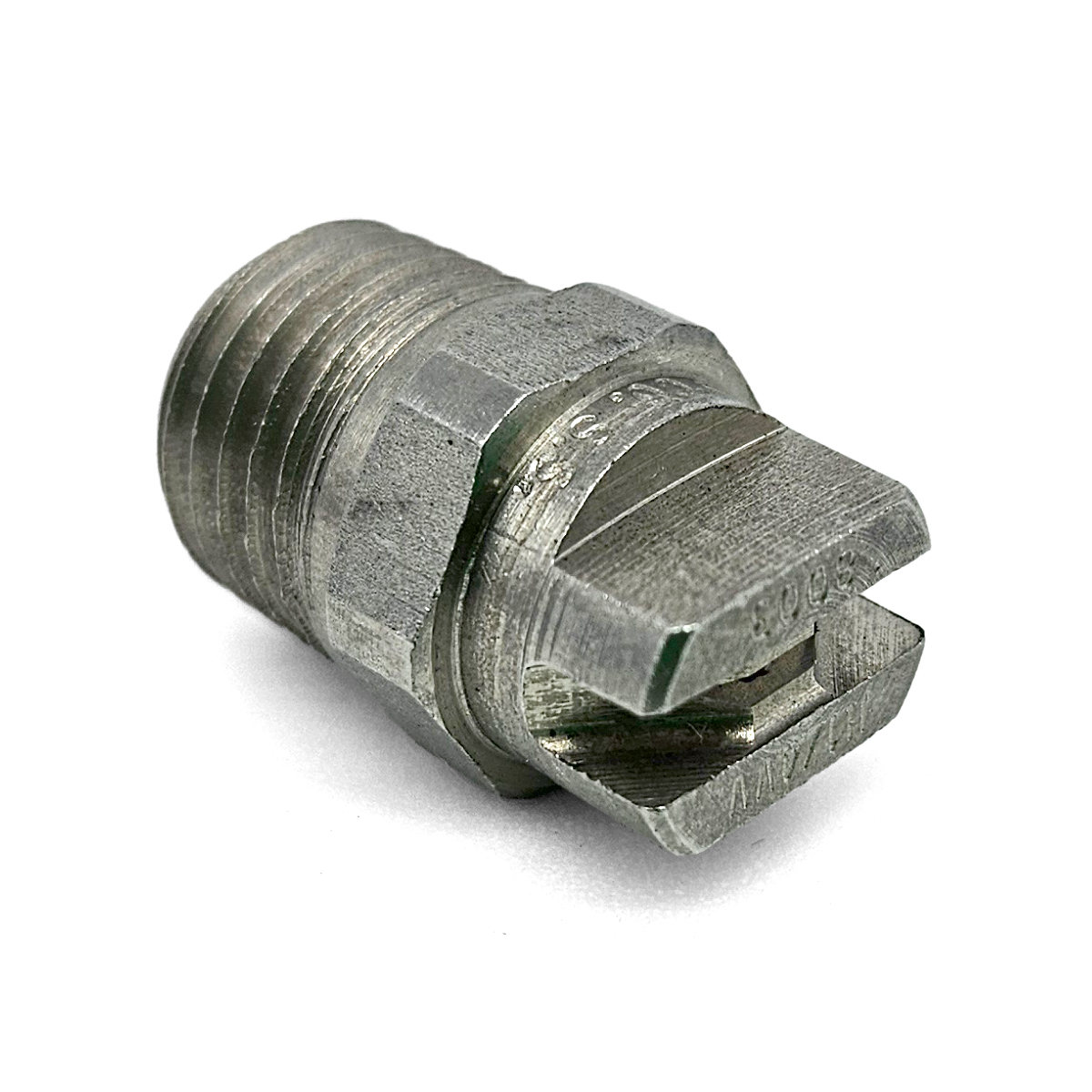 Spraying Systems VeeJet® Nozzle, 50 Degree, 1/4" MPT Stainless