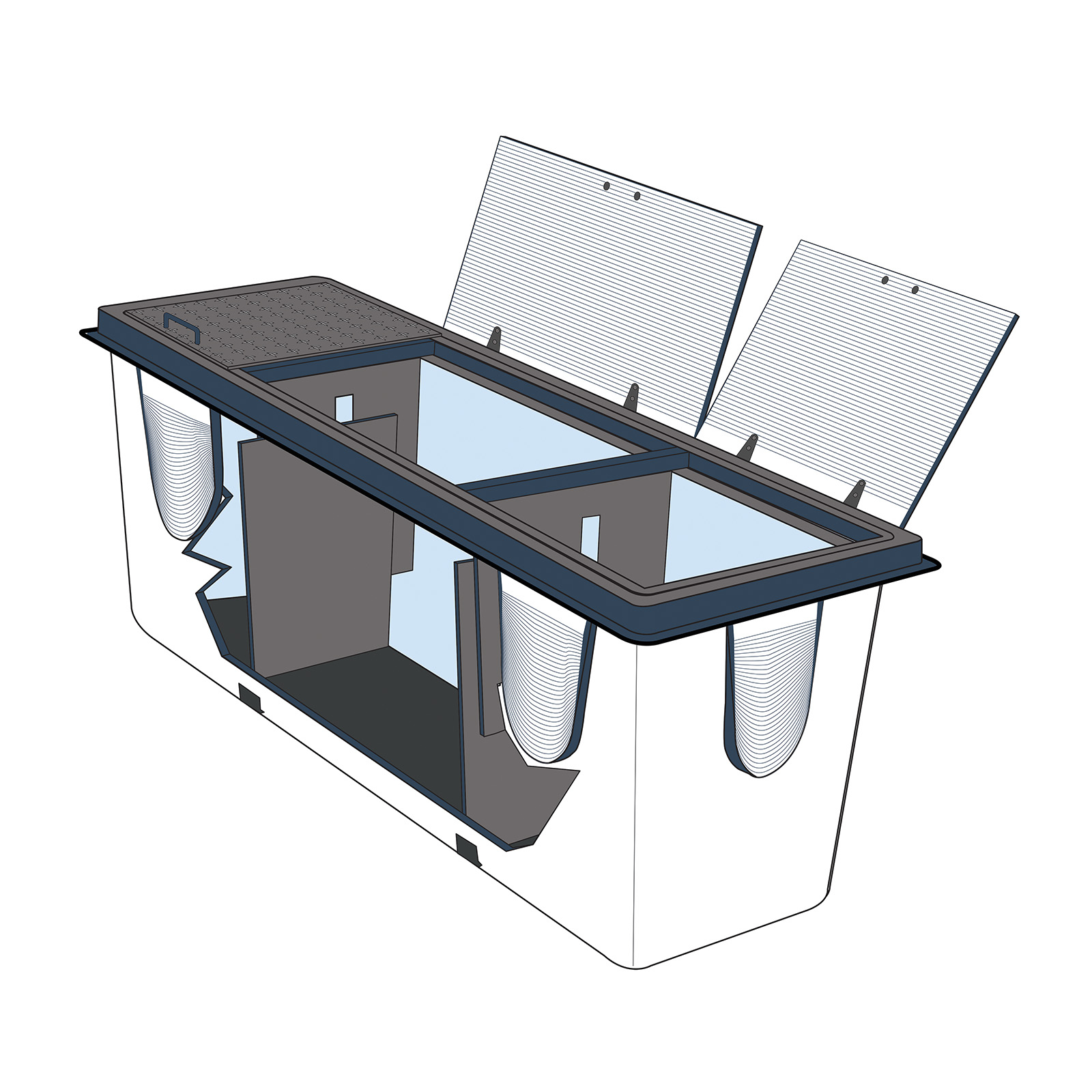 In-Ground Fiberglass Pit Systems
