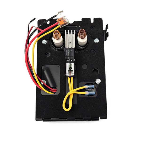 Wayne 12V Ignitor Kit Back View with Cad Cell, Plate, and Timer